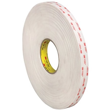 3M 3/4'' x 5 yds. White 3M 4945 VHB Tape VHB494534R